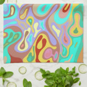 Vloeibaar oppervlak 12 theedoek (Gevouwen)