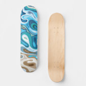 Vloeibaar oppervlak 1 persoonlijk skateboard (Voorkant)