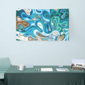 Vloeibaar oppervlak 1 spandoek (Beurs)