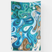 Vloeibaar oppervlak 1 spandoek (Verticaal)