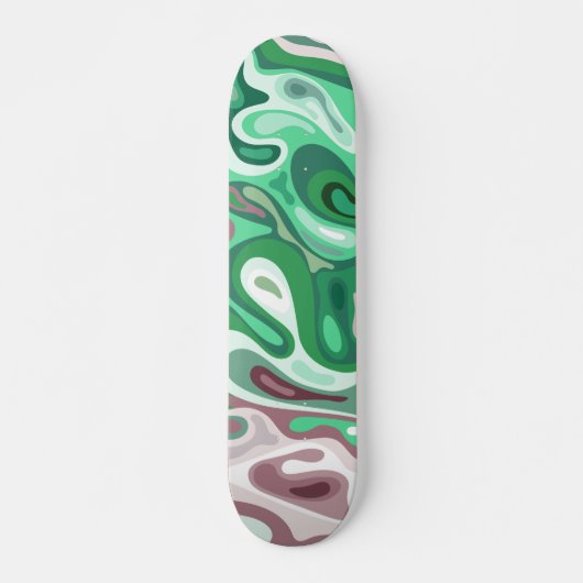 Vloeibaar oppervlak 2 persoonlijk skateboard (Voorkant)