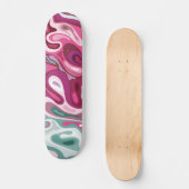 Vloeibaar oppervlak 3 persoonlijk skateboard (Voorkant)