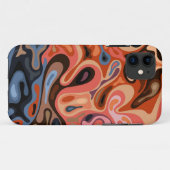 Vloeibaar oppervlak 4 Case-Mate iPhone case (Achterkant (horizontaal))