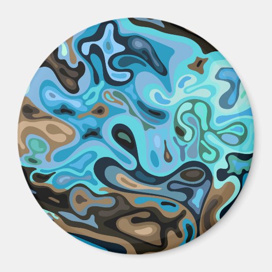 Vloeibaar oppervlak 6 magneet (Voorkant)