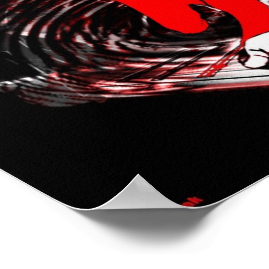 Vloeibaar Poster (Hoek)