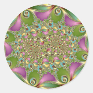 Vloeibaar Ronde Sticker