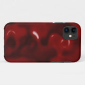 vloeibaar rood Case-Mate iPhone case (Achterkant (horizontaal))