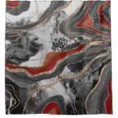 Vloeibaar schoeisel Glitter Glam #13 Faux Glitter Douchegordijn (Voorkant)