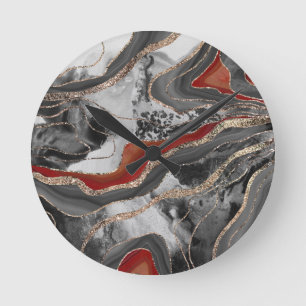 Vloeibaar schoeisel Glitter Glam #13 Faux Glitter Ronde Klok