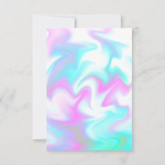 Vloeibaar Snoep Kaart (Achterkant)