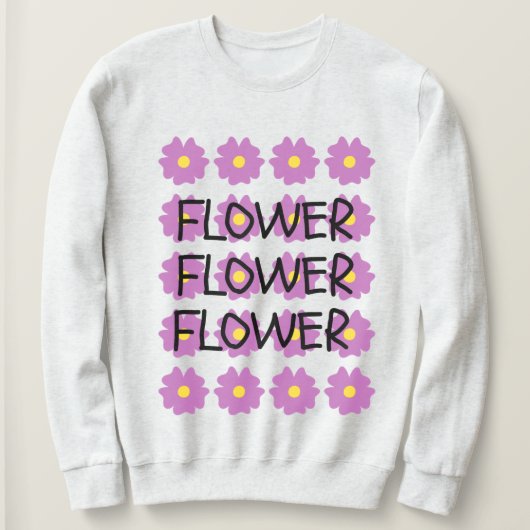 Vloeibaar sweatshirt (Design voorkant)