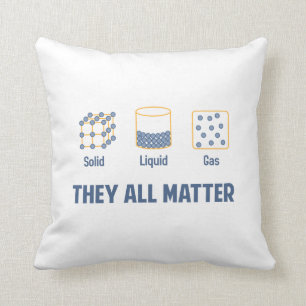 Vloeibaar vast gas - ze zijn allemaal belangrijk kussen