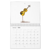 Vloeibaar Violin Kalender (Jan 2026)