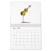 Vloeibaar Violin Kalender (Mar 2026)