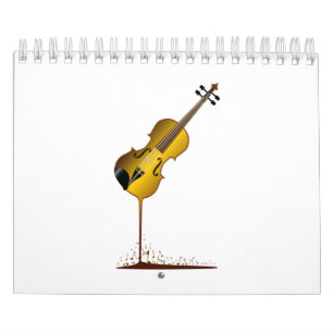 Vloeibaar Violin Kalender