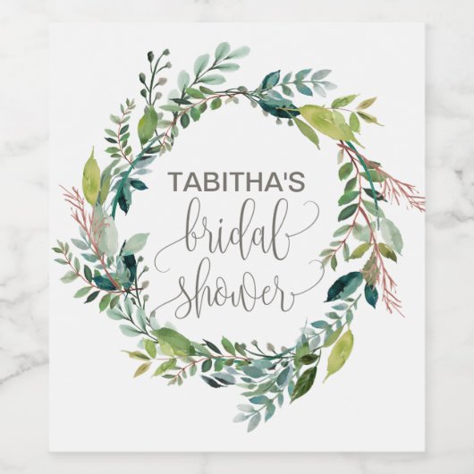 Vloeibaar Vrijgezellenfeest Wijn Etiket (Enkel label)