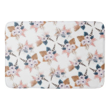 Vloeibaarder Boho Geometric Bath Mat