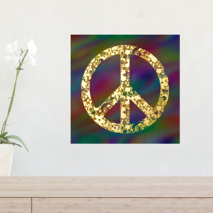 Vloeibaarheidsteken 1 folie afdrukken