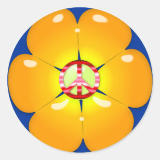 Vloeibaarheidsteken Ronde Sticker