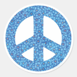 Vloeibaarheidsteken Ronde Sticker