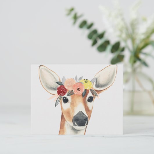 Vloeibaarmoeder Briefkaart (Staand voorkant)