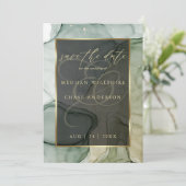 Vloeibare Abstracte inkt met rijke aarde Kaart (Staand voorkant)