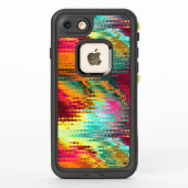 Vloeibare Abstracte regenboog (Achterkant)