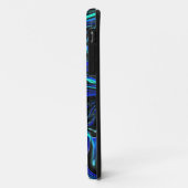 Vloeibare Abstracte textuur Achtergrondgolfpatroon Case-Mate iPhone Case (Achterkant/links)