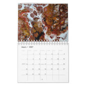 Vloeibare Acryl Abstracte Schilderijen Kunst Moder Kalender (Mar 2027)