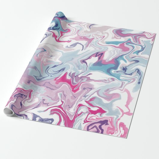 Vloeibare Acrylvloeistof Art Wrapping Papier – Abs (Uitgerold)