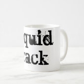 Vloeibare barst koffiemok (Voorkant rechts)