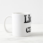 Vloeibare barst koffiemok (Links)