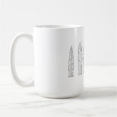 Vloeibare benodigdheden koffiemok (Links)