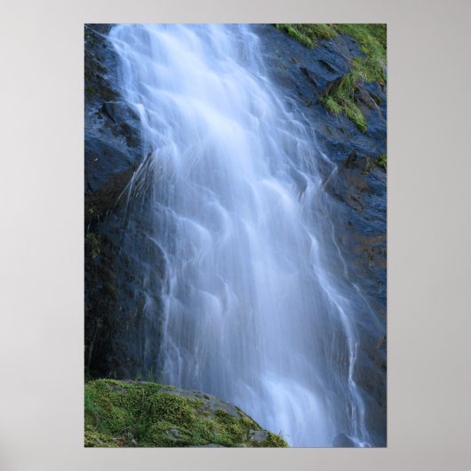 "Vloeibare beweging" Poster (Voorkant)