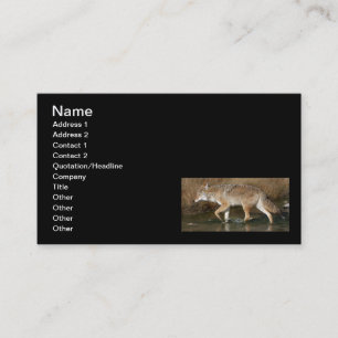 Vloeibare beweging visitekaartje