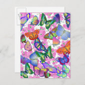 Vloeibare bibliotheek 7 briefkaart (Voorkant / Achterkant)