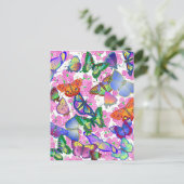 Vloeibare bibliotheek 7 briefkaart (Staand voorkant)