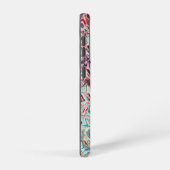 Vloeibare blauwe gel Abstract Samsung Galaxy Hoesje (Rechterkant)