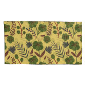 Vloeibare bloemen en vlinderbloemigen, naadloos kussensloop (Achterkant-Rechts)