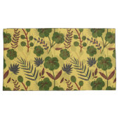 Vloeibare bloemen en vlinderbloemigen, naadloos kussensloop (Voorkant-Rechts)