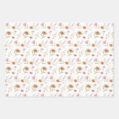 Vloeibare Bloemige Inpakpapier Vellen (Voorkant 2)