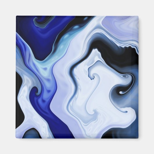 Vloeibare Blues Magneet (Voorkant)