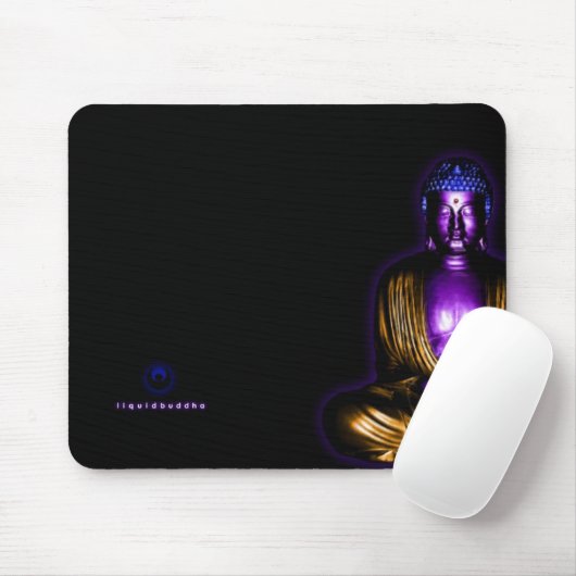 vloeibare boeddha mousepad muismat (Met muis)