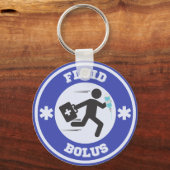 Vloeibare bolus-Sleutelhanger Sleutelhanger (Achterkant)