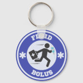 Vloeibare bolus-Sleutelhanger Sleutelhanger (Achterkant)