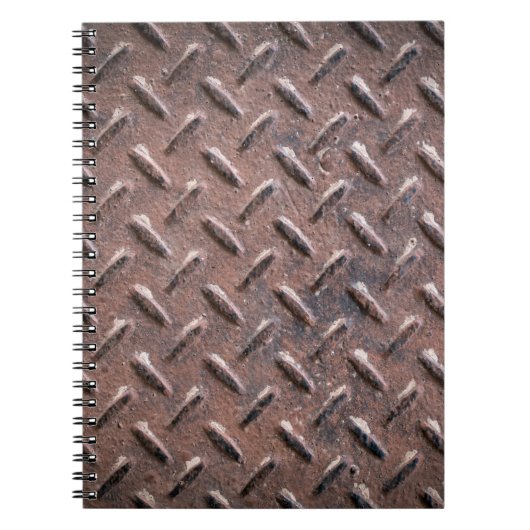 Vloeibare borden van het oude loopvlak, abstract notitieboek (Voorkant)