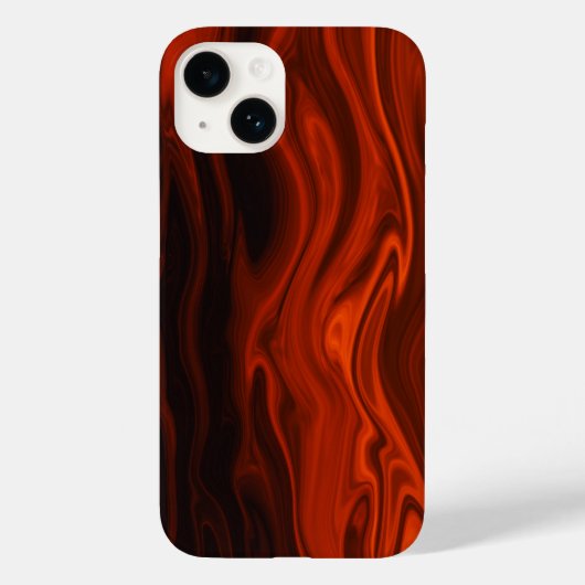 Vloeibare brand door Shirley Taylor Case-Mate iPhone Case (Achterkant)