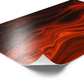 Vloeibare brand door Shirley Taylor Foto Afdruk (Hoek)