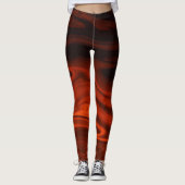 Vloeibare brand door Shirley Taylor Leggings (Voorkant)