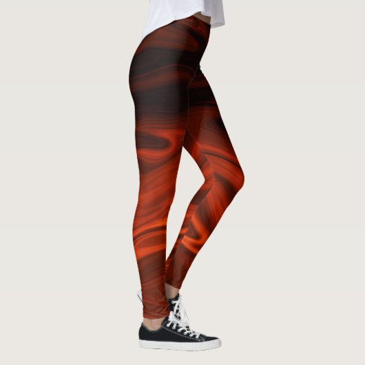 Vloeibare brand door Shirley Taylor Leggings (Rechts)